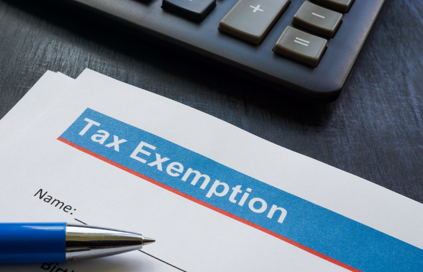 corporate tax exemption