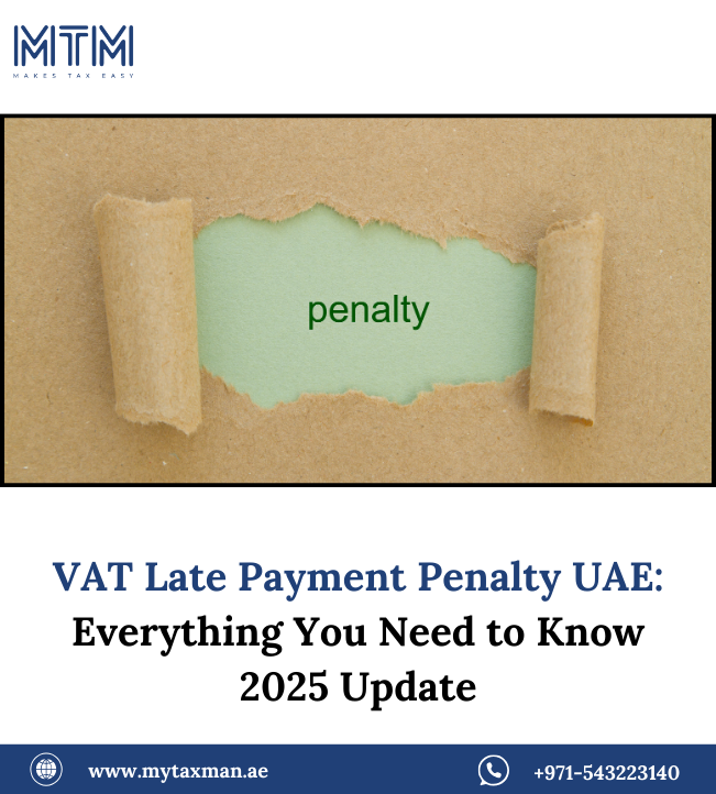 VAT Late Payment Penalty UAE-My Taxman