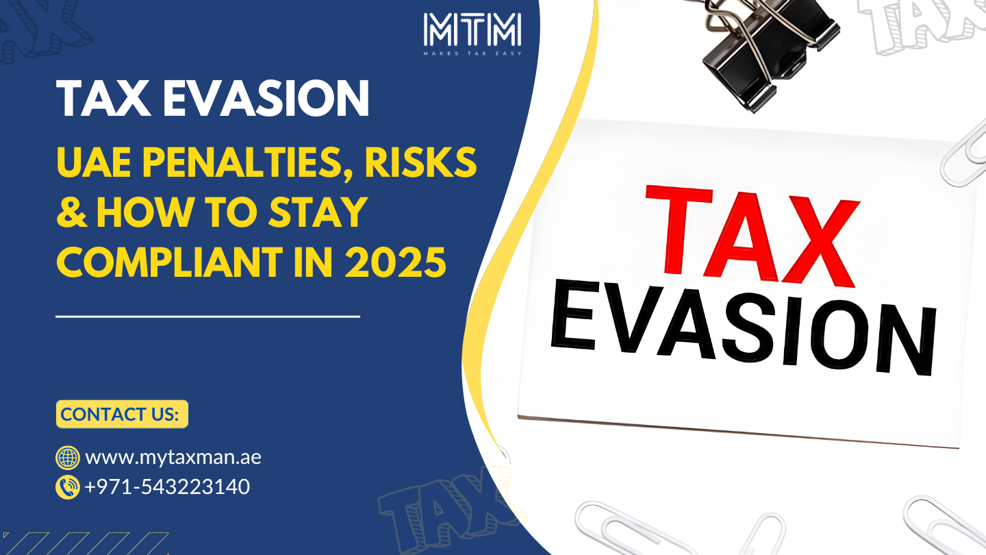TAX EVASION - My Taxman