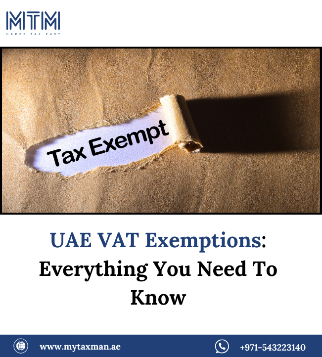 UAE VAT Exemptions