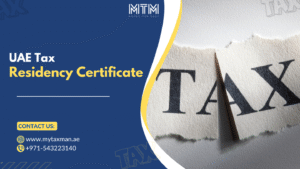 UAE Tax Residency Certificate by My Taxman