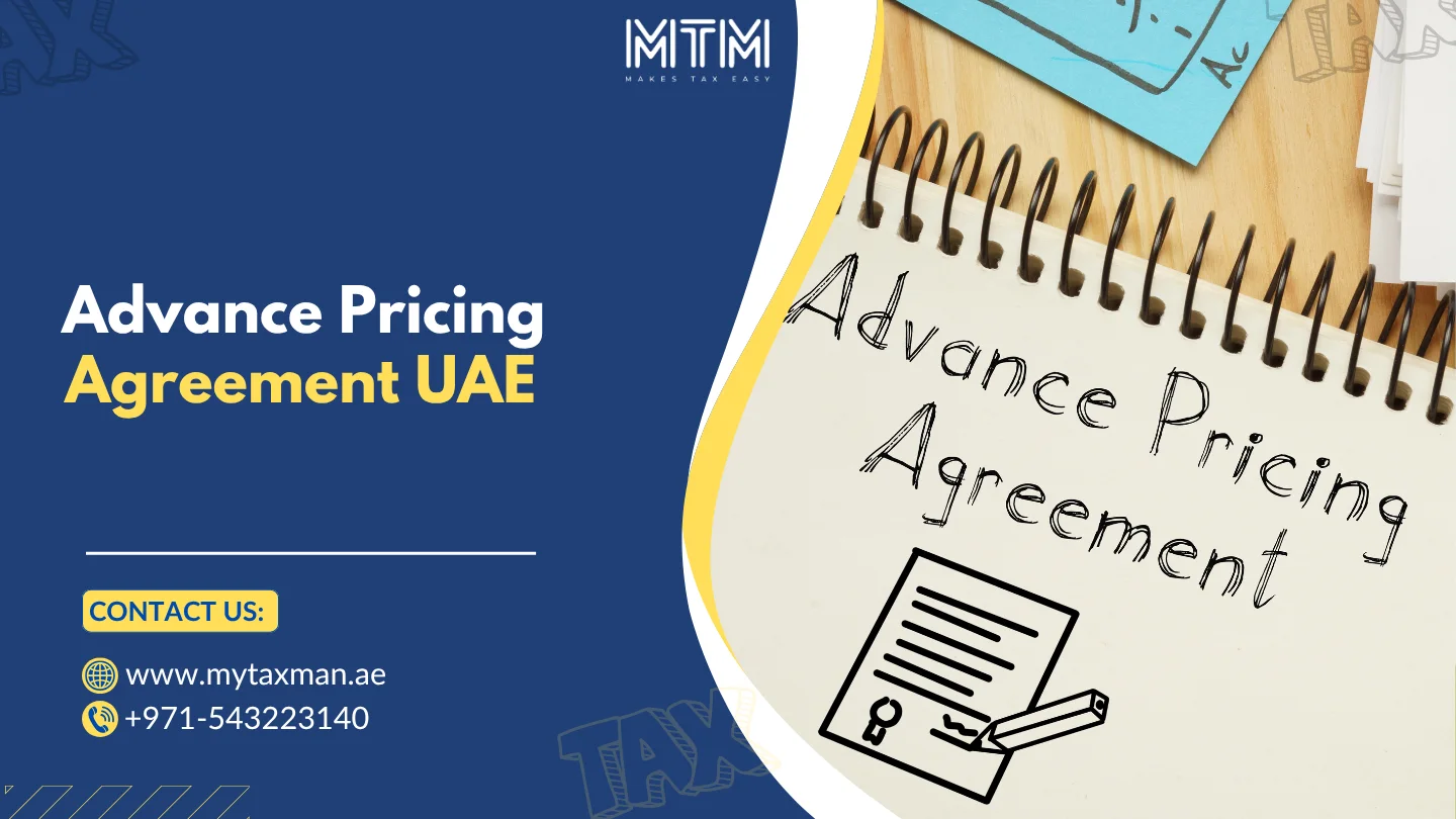 Advance Pricing Agreement My Taxman