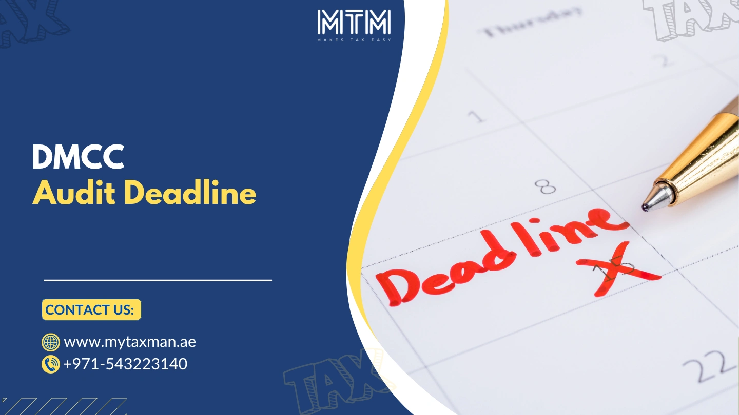 DMCC Audit Deadline My Taxman