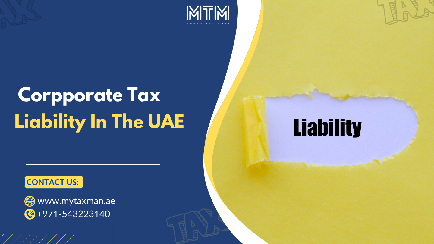 Corporate Tax Liability My Taxman